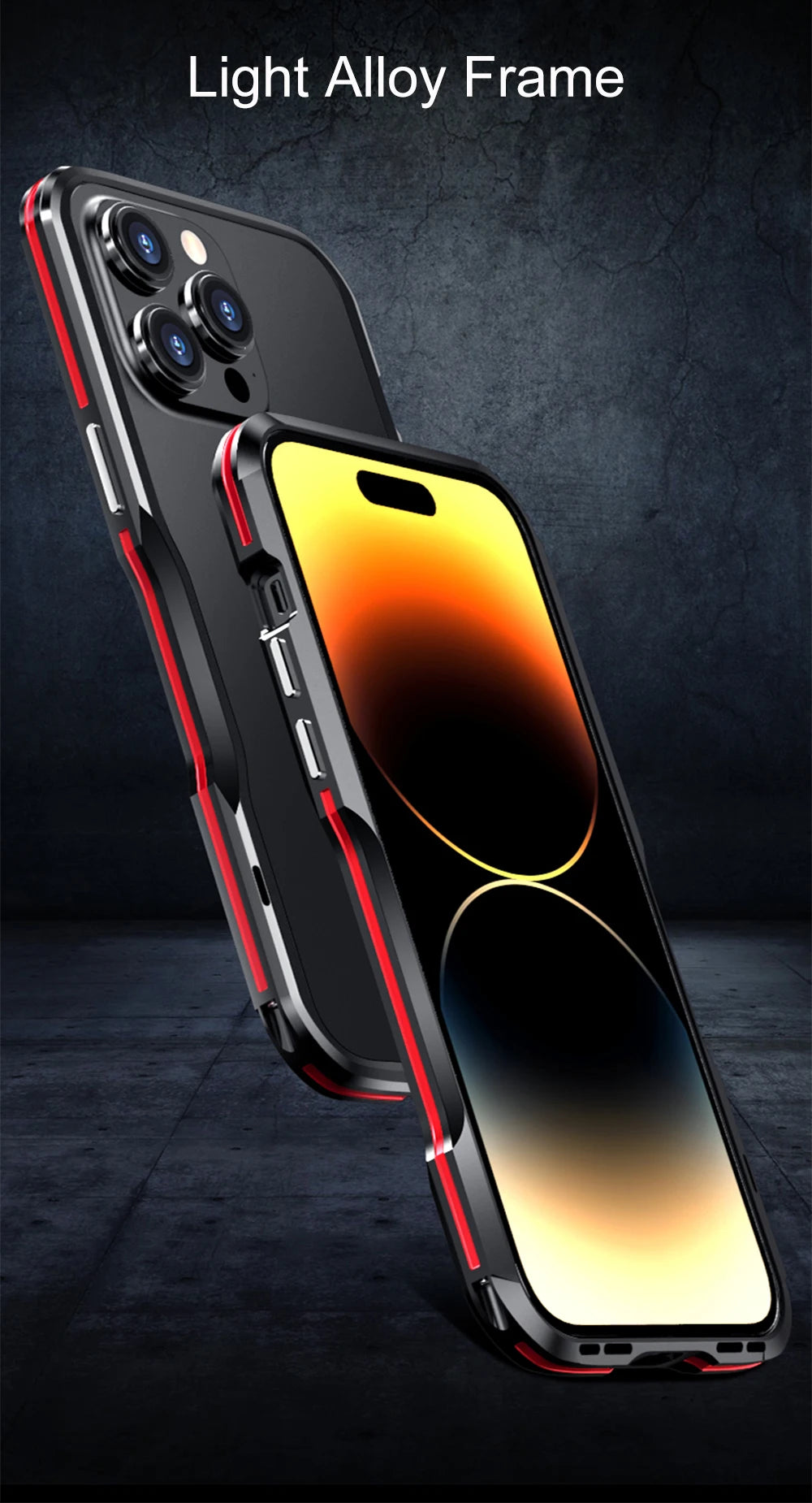 LUPHIE Aluminum Frame Bumper Case For iPhone - Premium Mobile Phone Cases from Luphie - Just $25! Shop now at Dressmycell.com LUPHIE Aluminum Frame Bumper Case For iPhone - Premium Mobile Phone Cases from Luphie - Just $25! Shop now at Dressmycell.com